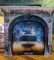 Frozen Empire theater standee seen at Plaza Guaynabo, Puerto Rico (Credit: Ghostbusters Puerto Rico)