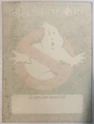 Ghostbusters Bookplate (back of one) (credit: ebay seller popculturelegion)