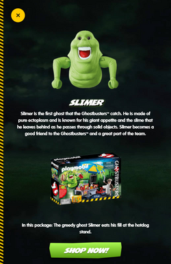 Playmobil Ghostbusters Slimer with Hot Dog Stand - Shop 