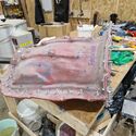Jacket moulding stage two of frozen adventurer (Credit: Alex Vlcek)