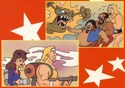 "Ghost Wrestlers" Close-Up of VHS Box Back