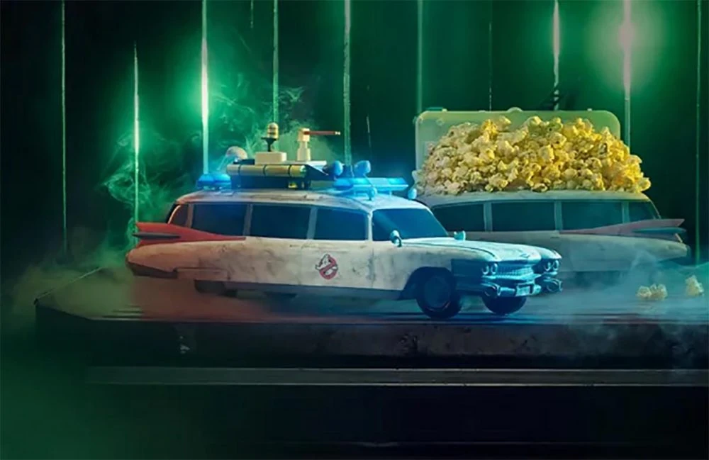 AMC Ecto1 Popcorn Container Ghostbusters Wiki Fandom