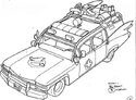 Extreme Ghostbusters production sketch