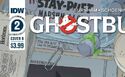 Non-Canon nod on Ghostbusters Year One Issue #2 Cover B