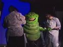 Slimer suit worked on, seen in Light & Magic episode 5