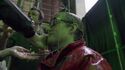 Crew applies slime, seen in Busted: Capturing the Ghosts of Frozen Empire special feature