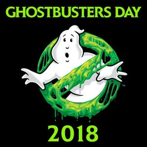why is today ghostbusters day GhostbustersDay2018OfficialLogo