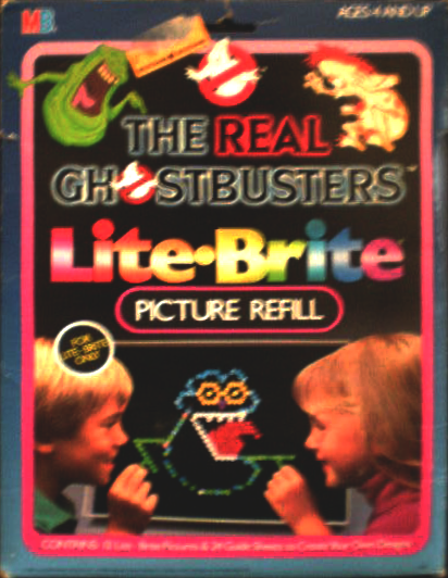 The Real Ghostbusters Lite-Brite Picture Refill, Ghostbusters Wiki