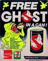 Promo flat for England 1985 for Ghostbusters