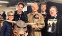 Annie Potts, Arjen Tuiten, Bill Murray, Geoff Redknap, and Patrick Baxter with Vinz puppet (Credit: Arjen Tuiten)