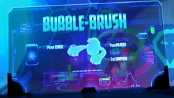 Click here to view the image gallery for Bubble-Brush (episode).