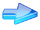 Blue Glass Arrow.svg