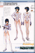 Shirow Masamune Illustration for Ghost in the Shell (video game)