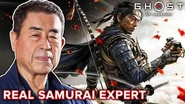 Real Samurai Expert Reviews Combat in Ghost Of Tsushima • Professionals Play