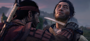 Jin holds Tenzo at knifepointt