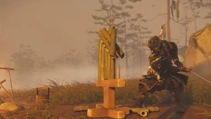 Jin slicing through a Bamboo Strike