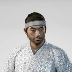 White Headband Cropped