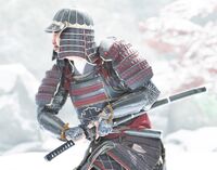 Clan Kikuchi Samurai Cropped