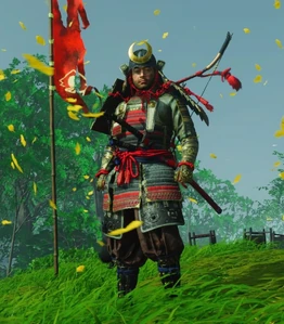 Broken Armor Seasons of War.jpg (201 KB) Jin Sakai's original armor from Komoda Beach