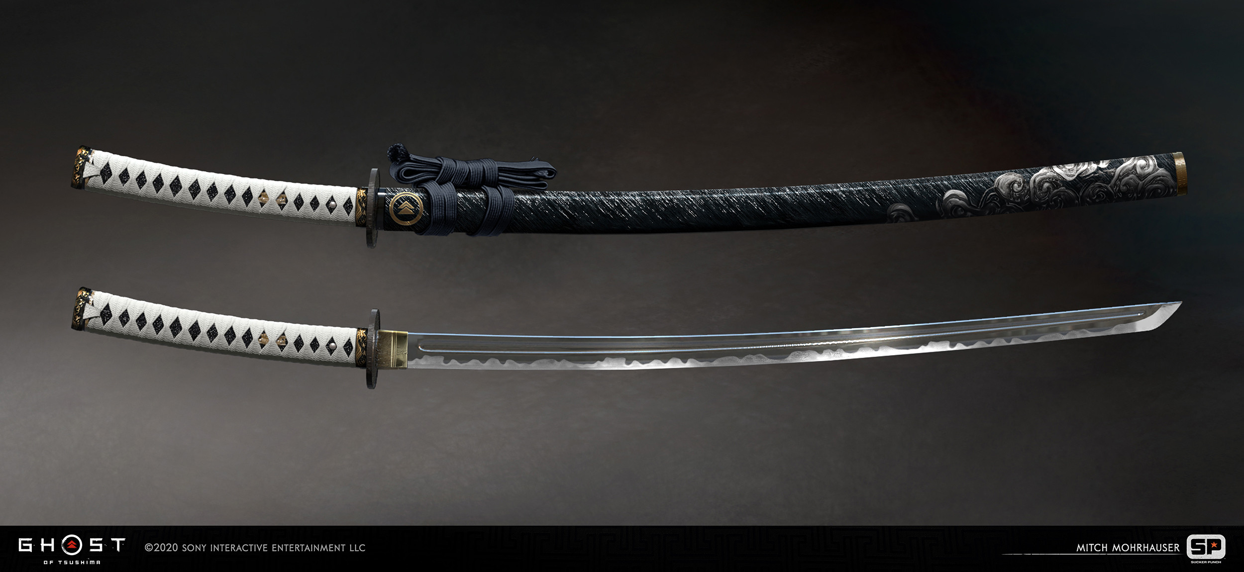 Ghost of Tsushima Swords Kit - Katana & Tanto