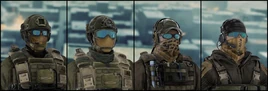 Members of Predator Team