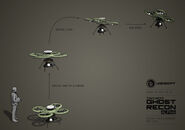 Concept art for the drone