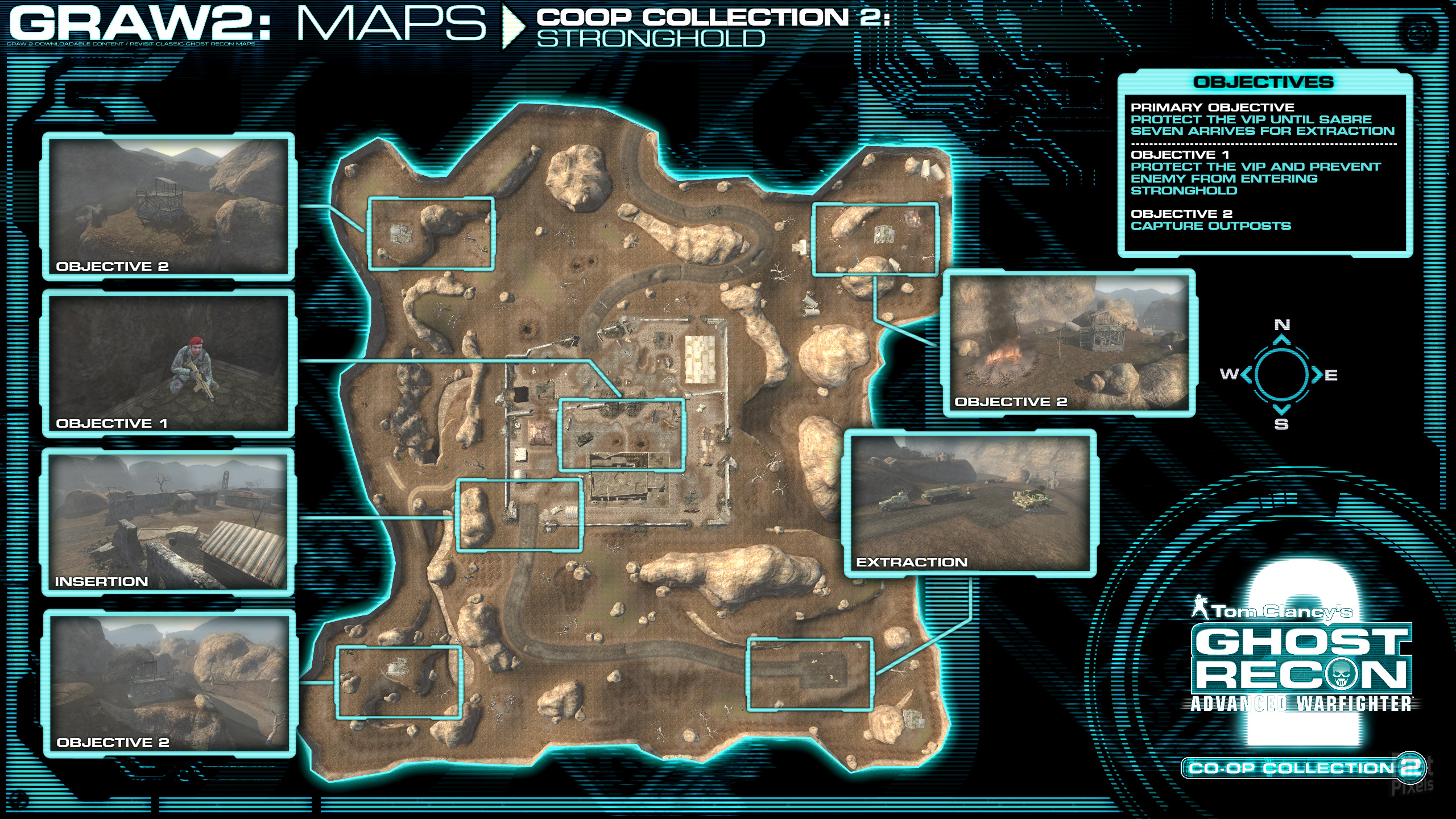 ghost recon advanced warfighter 2 exclusive map