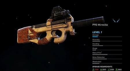 P90 Mirmillo Ghost Recon Wiki Fandom