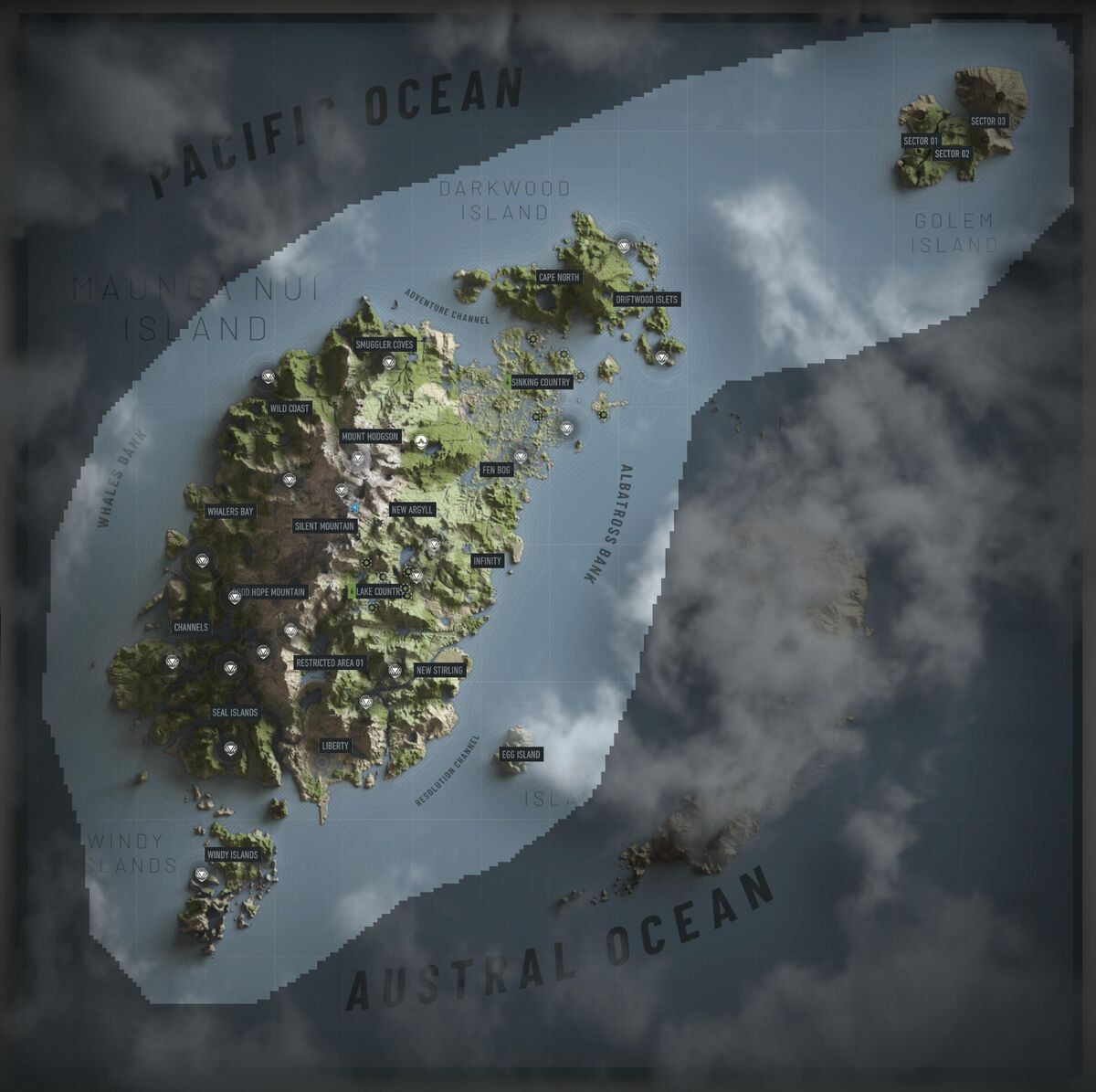 Где находится остров голема Maunga Nui Island Ghost Recon Wiki Fandom