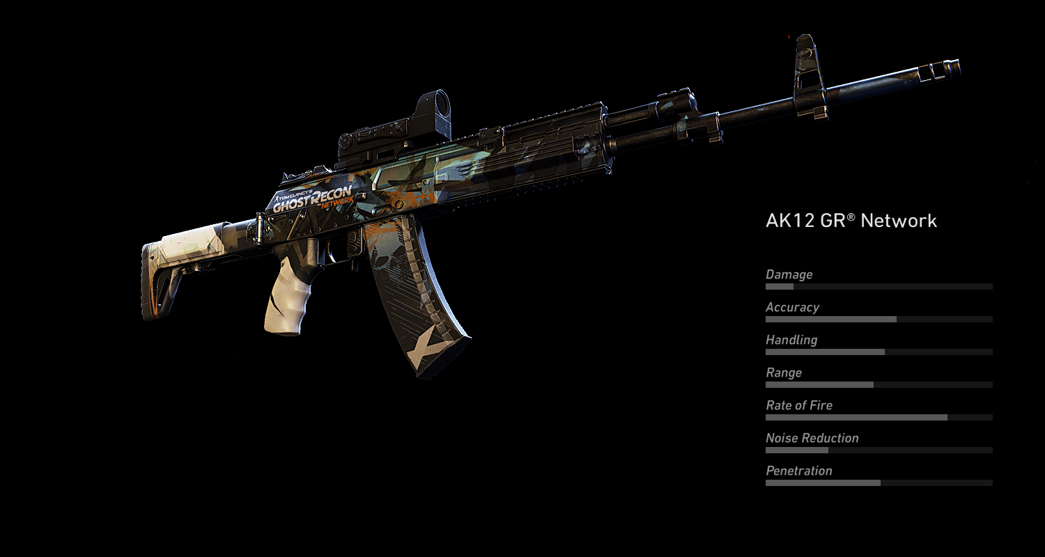 real ghosts ak 12 gun blue