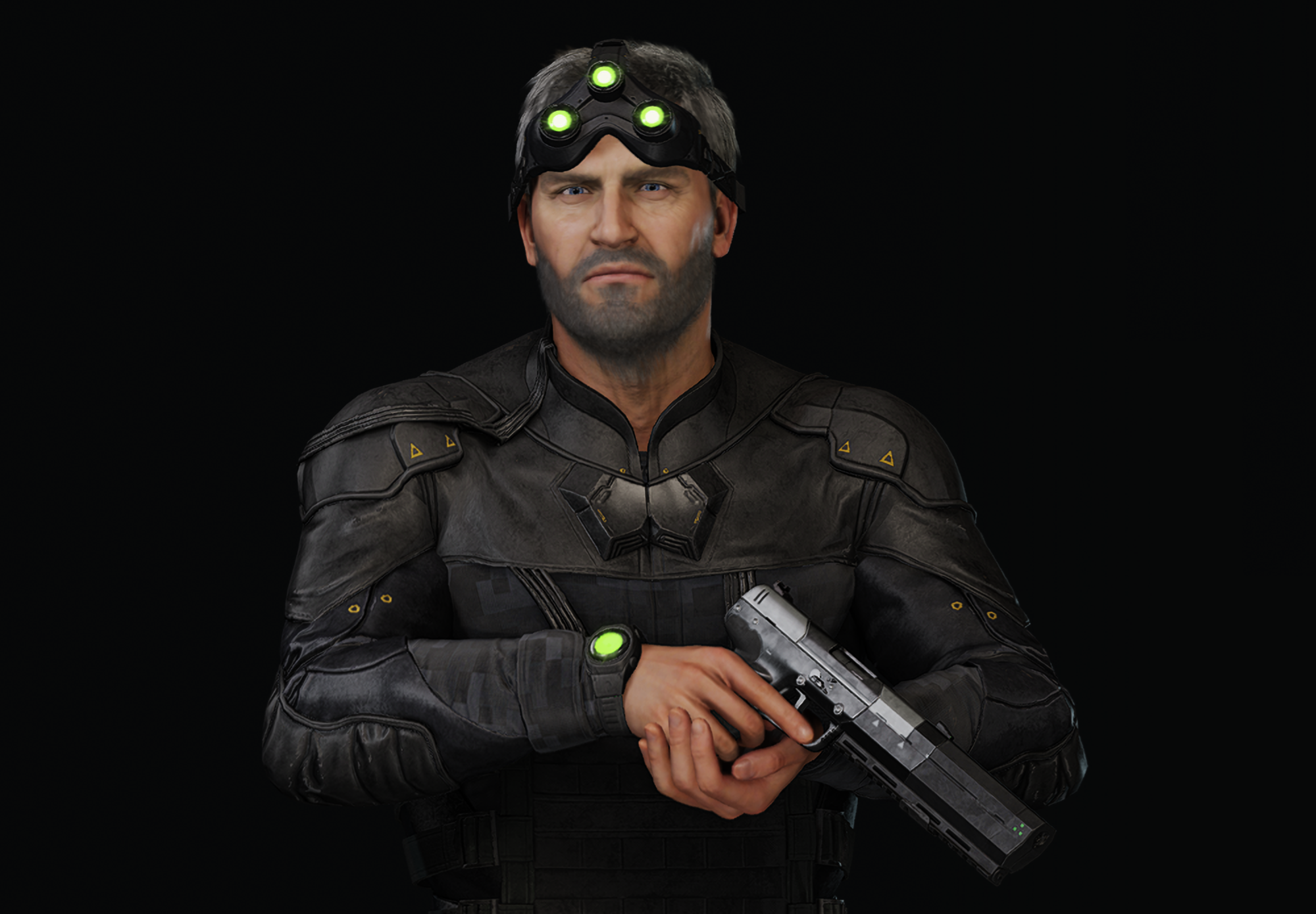 Sam Fisher from Splinter Cell Conviction Costume, Carbon Costume