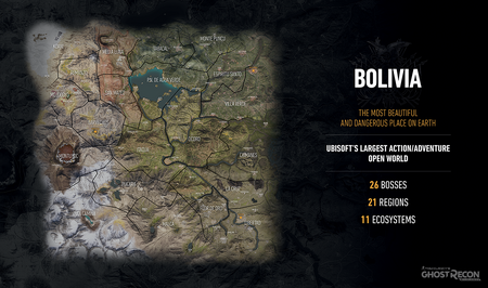 Bolivia map