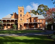Woodbridge House, the filming location for the show.