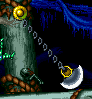 Swinging axe