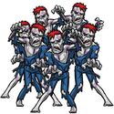 Illustration of Zombie Army in Otoranger.