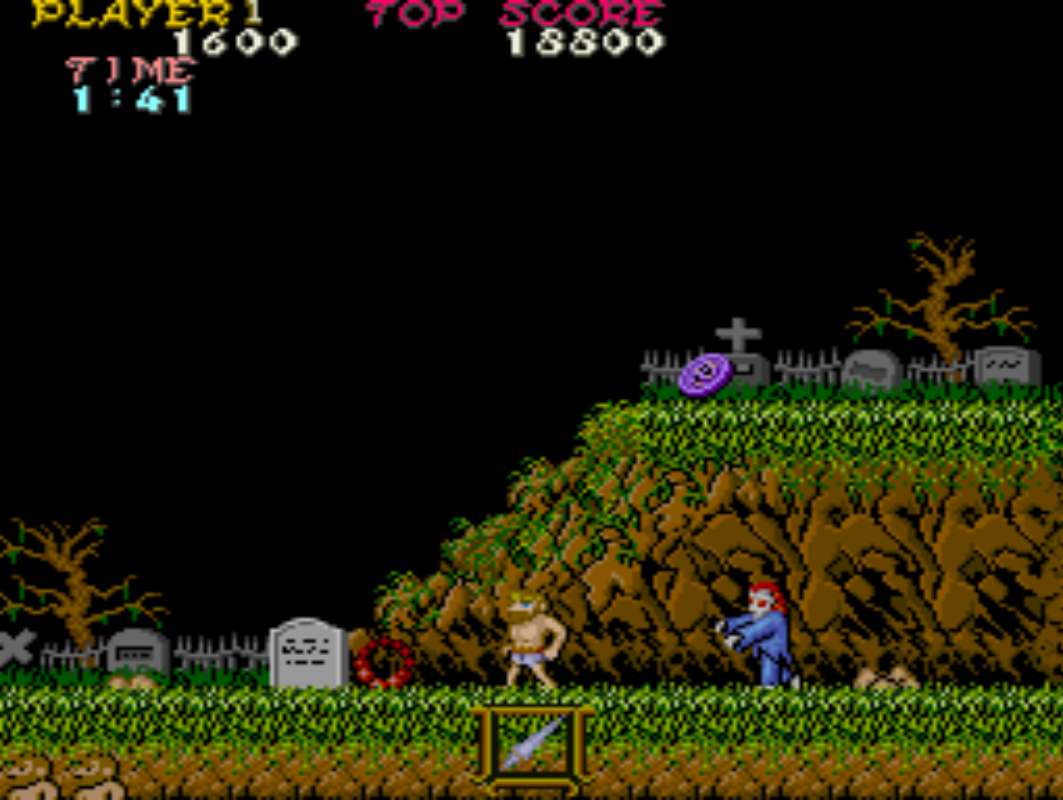 Guión Cañón Galantería Ghosts 'n Goblins Stage 1 | Ghosts 'n Goblins Wiki | Fandom