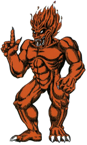type of characterbosses(ghosts n goblins series)thegreat demon