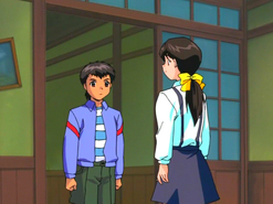 Kayako and Reichiirou as children