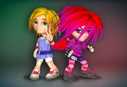 A render of Cute and Punk Giana.