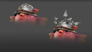 A render of the owl's helmet.