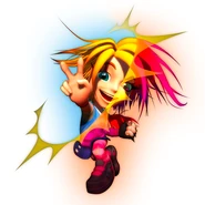 A render of Giana twisting.