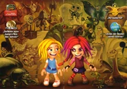 The inside cover of the limited edition.