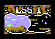 The title screen for the first version of Little Sara Sister