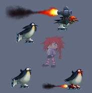 A scrapped enemy that was planned to be added in the game.