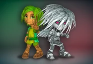 A render of Puppet and Robot Giana skins.