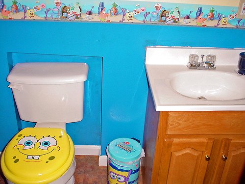 spongebobs bathroom