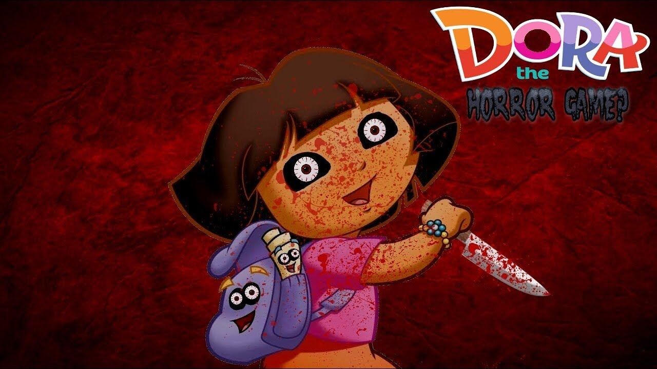 scary pictures of dora