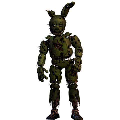 The Springtrap suit design doesn't make sense : r/fivenightsatfreddys