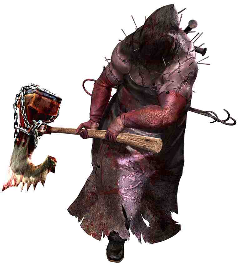 2020 New Game: Resident Evil 5 Monsters, Zombie Butcher Axe Executioner,  Articulated Doll Anime Characters Masks