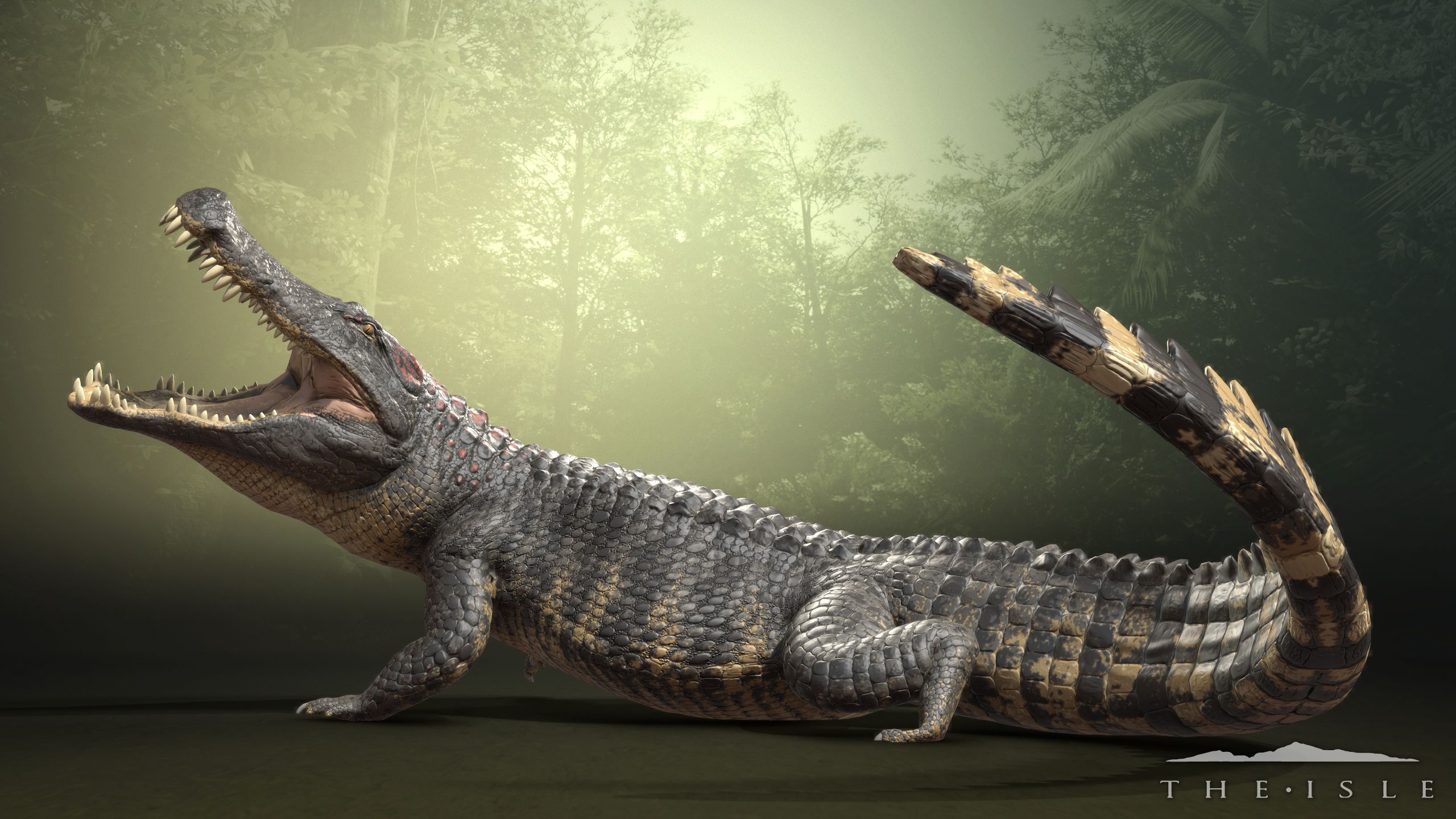 Beautiful max level Deinosuchus I tamed, I just wanted to share